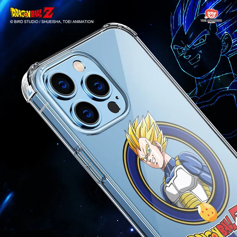 UKA Dragon Ball Z Anti-fall Clear PC TPU Magnetic MagSafe Case Cover