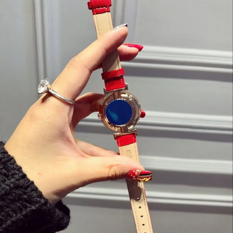 Unique Glass Chassis Women's Watch