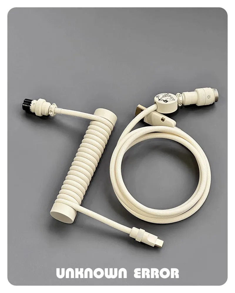 UNKNOWN ERROR COILED ARTISAN CABLE-CREAMY WHITE