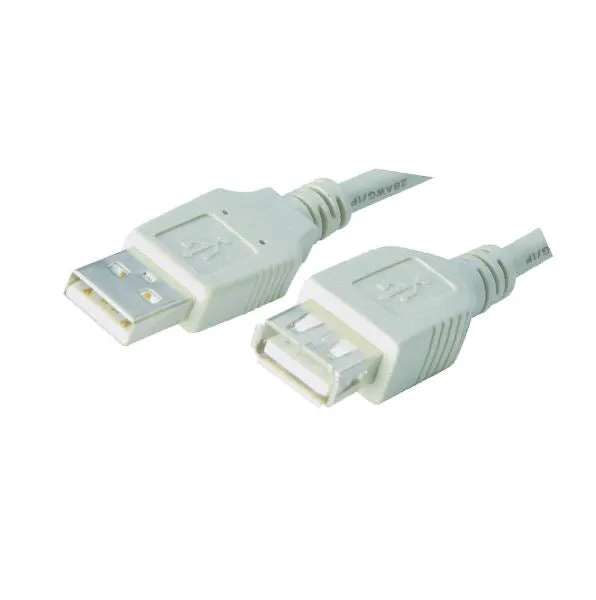 USB A MALE TO USB A FEMALE CORD 5 MTR MX 2102A