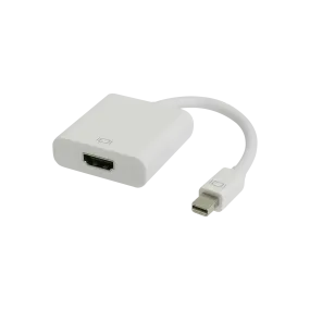 Volkano MiniPort series Mini DisplayPort to 4K HDMI converter 10cm -  White