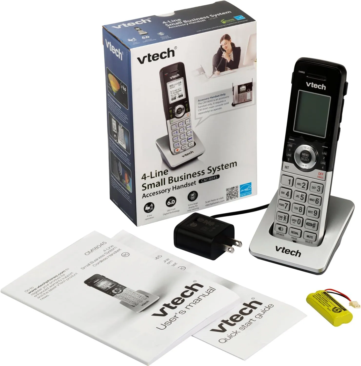 VTech CM18045 Accessory Handset for The 4-Line