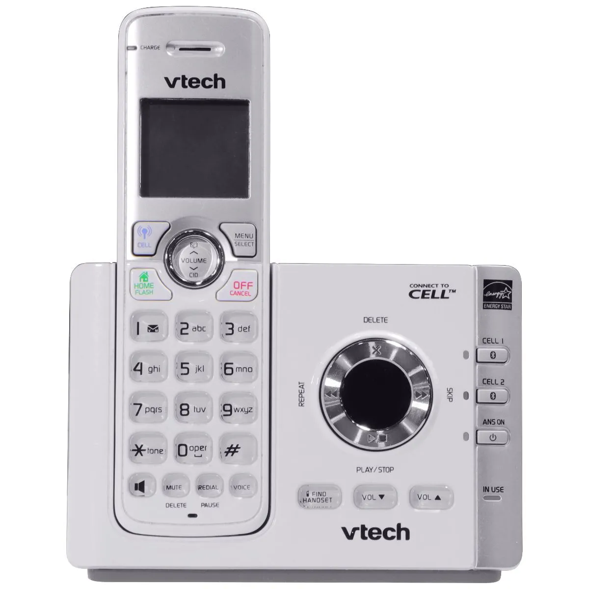 VTech DS6722-3 Base Cordless Phone Answering System - Base and 1 Handset