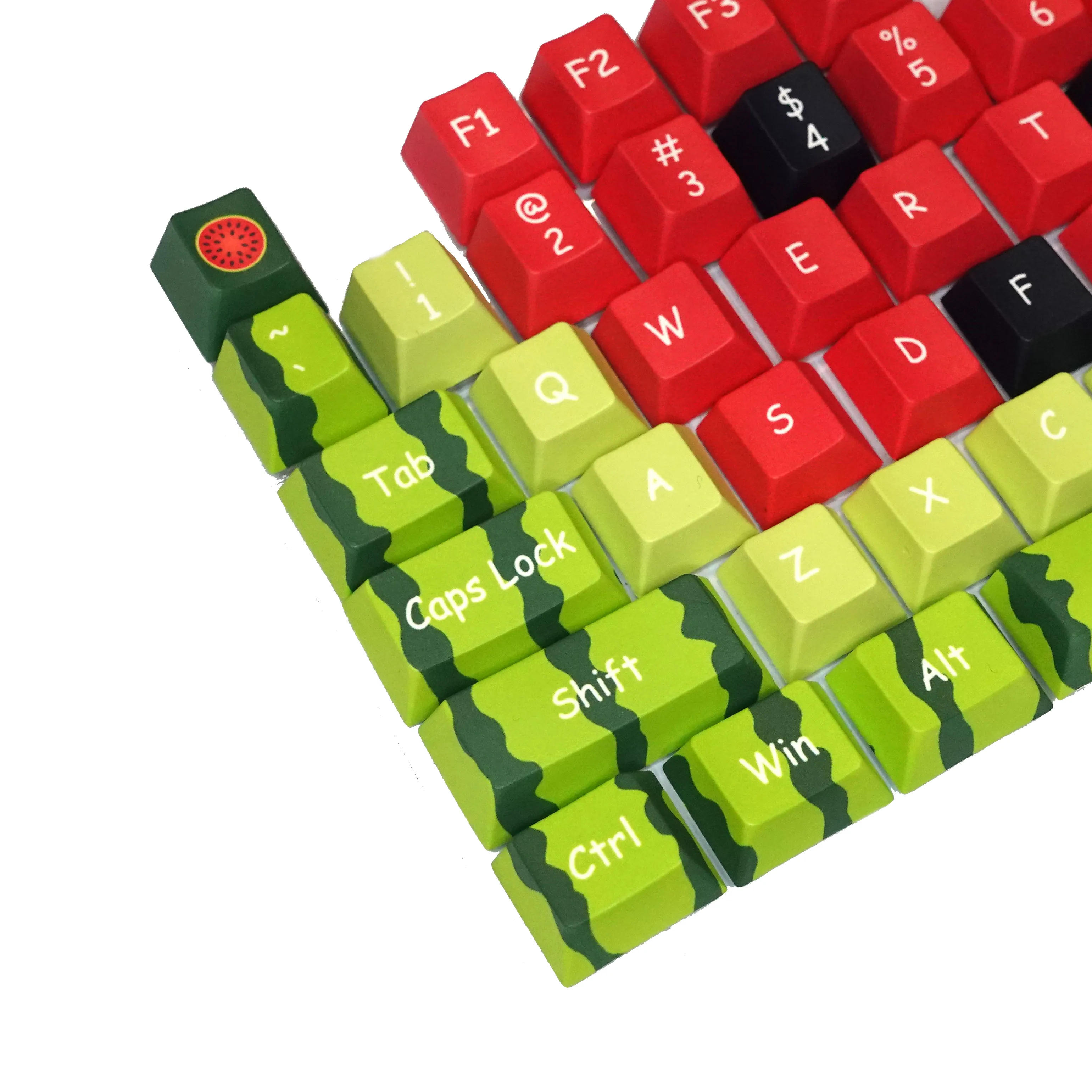 Watermelon Keycaps Set | Cute Fruits Keycap Sets Keyboard