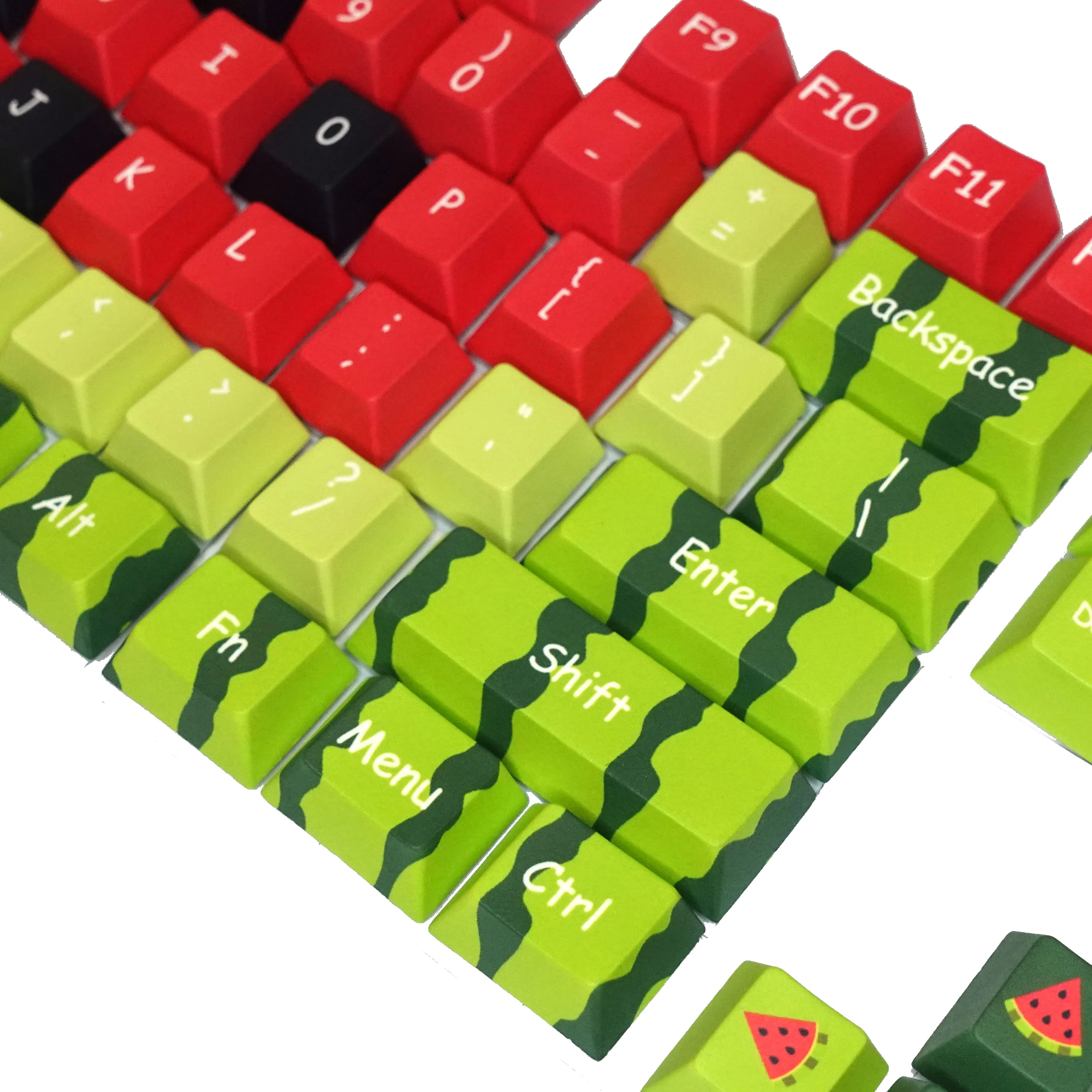 Watermelon Keycaps Set | Cute Fruits Keycap Sets Keyboard