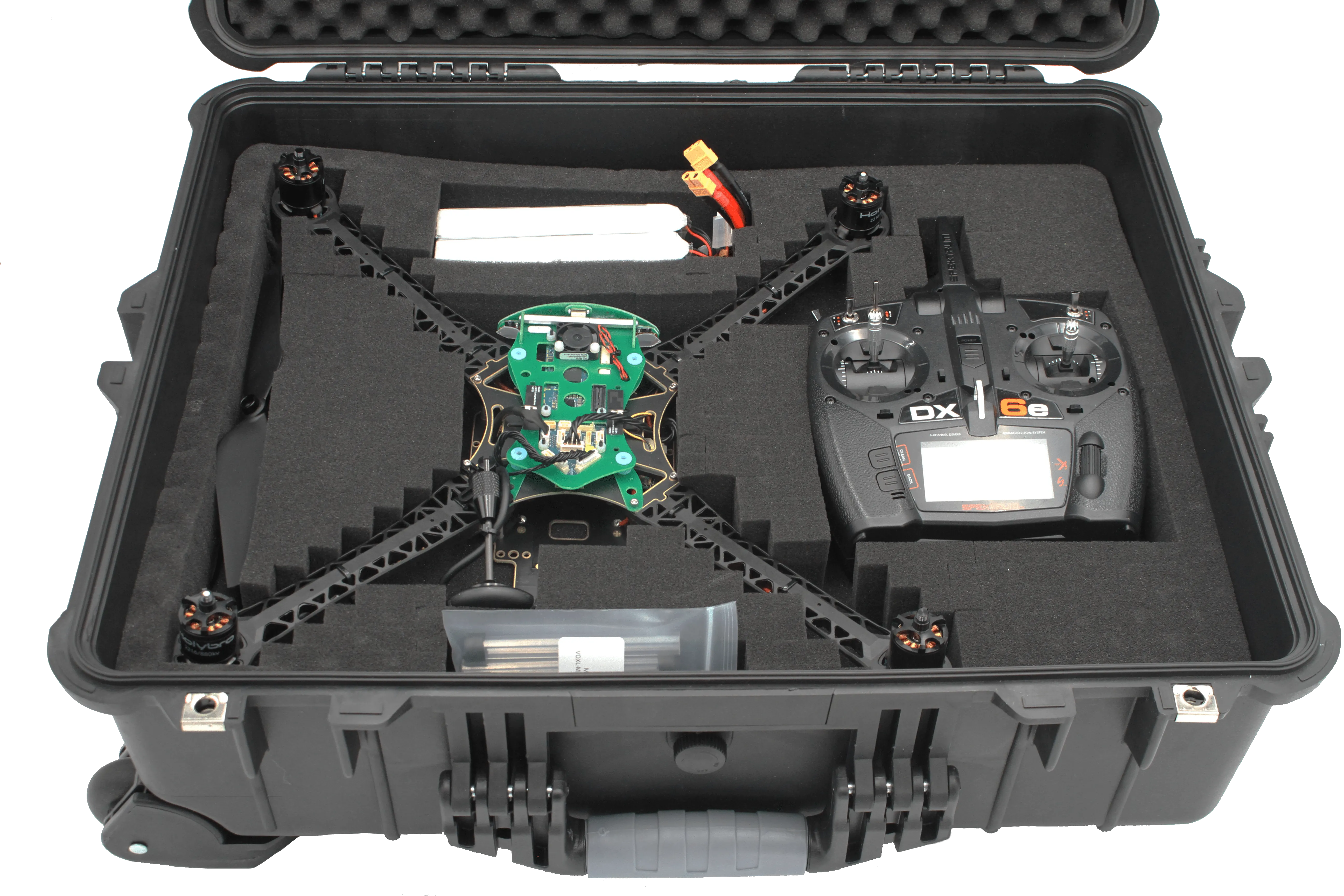 Waterproof and Shock Resistant Drone Case with Wheels