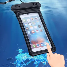 Waterproof Case Bubble Float Bag Cover For iPhone 6 6s 7 8 Plus X Samsung S9 Xiaomi redmi 5 plus HUAWEI P20 lite Water proof