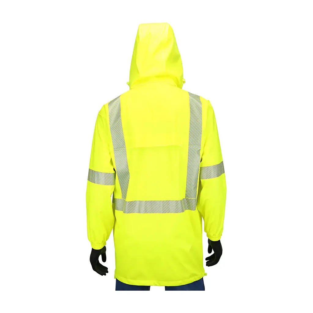 West Chester 4541J/4XL Type R Class 3 Waterproof Breathable Rain Jacket