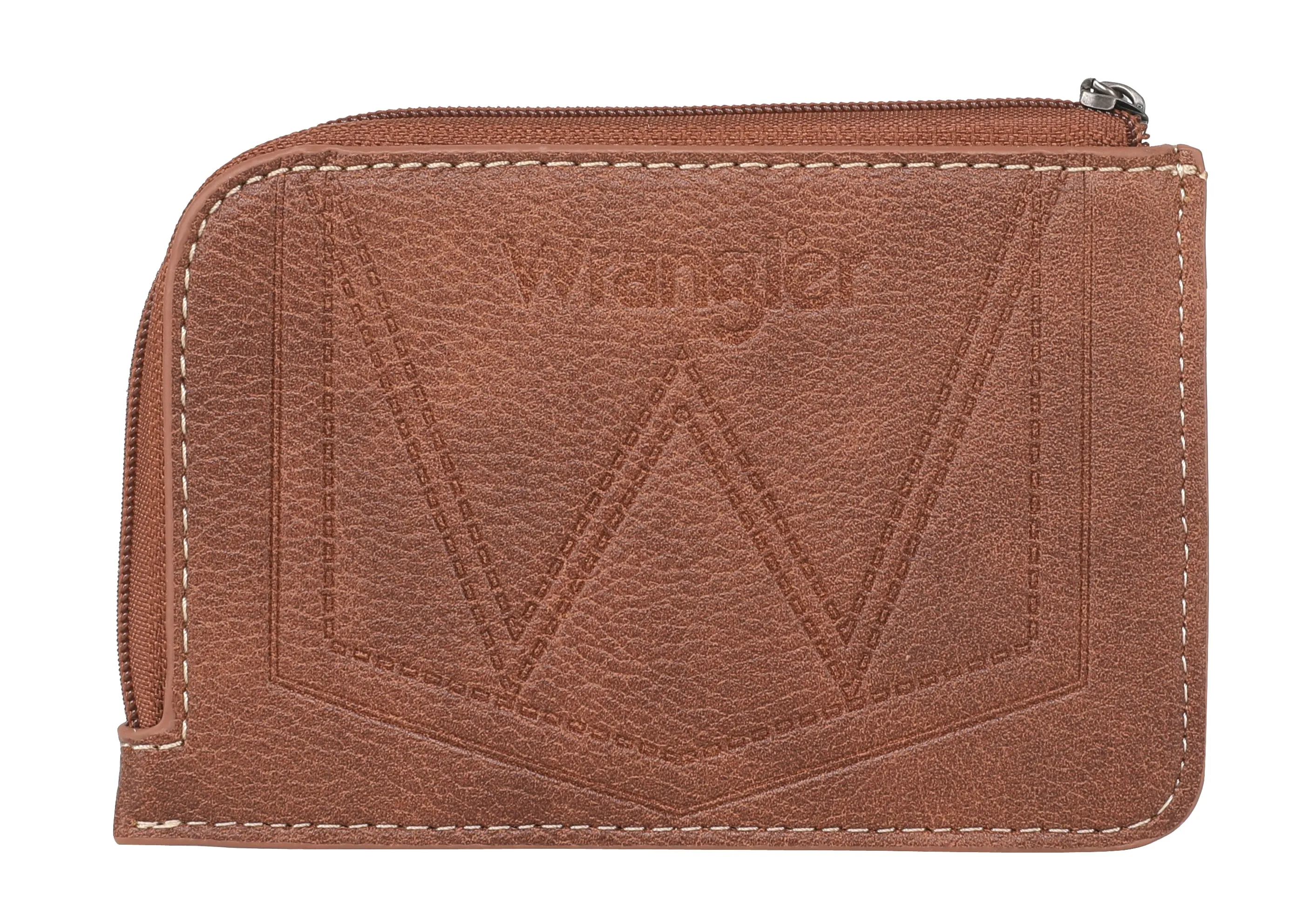 WG2202-W005 Wrangler Southwestern Art Print Mini Zip Card Case