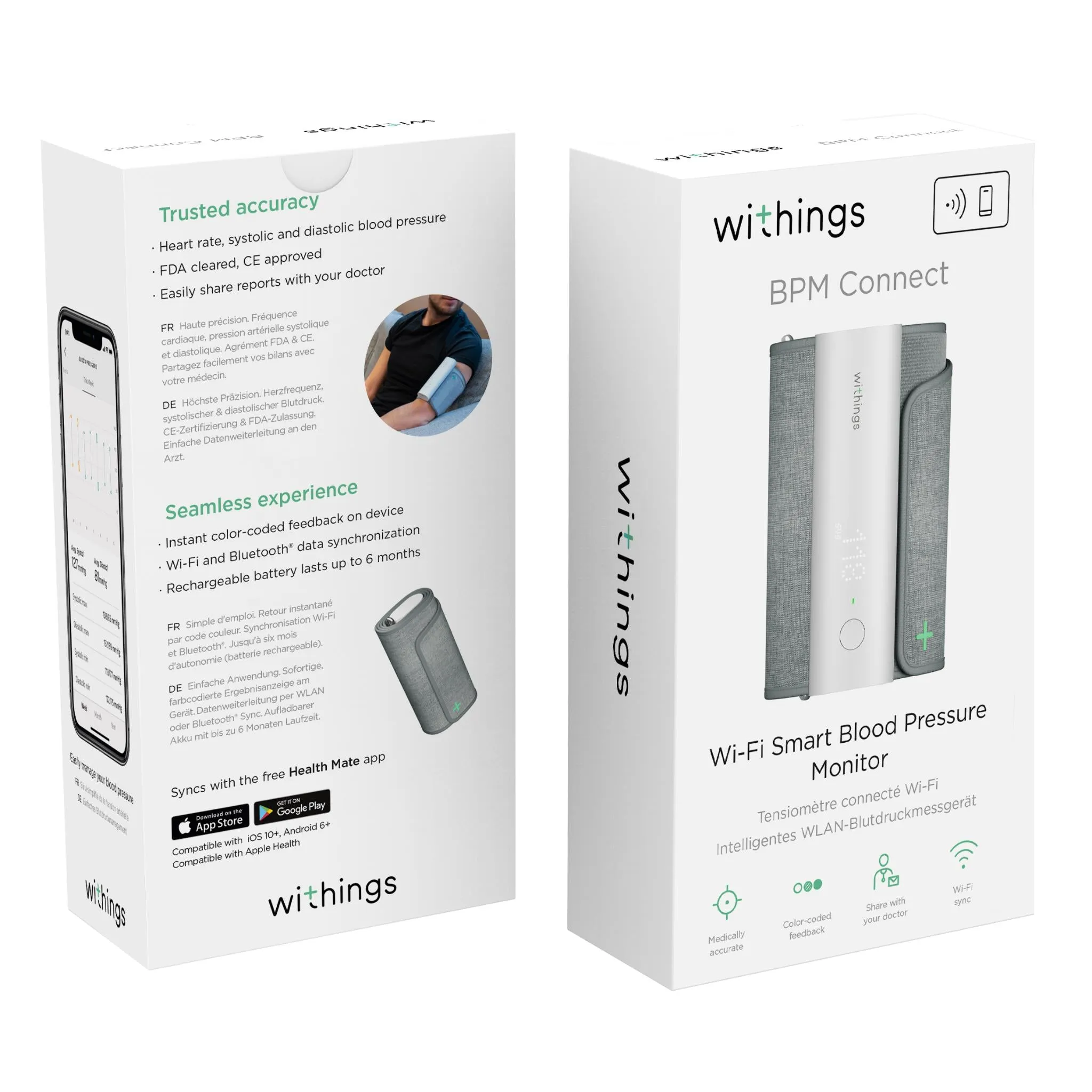 Withings BPM Connect Wireless Blood Pressure Monitor