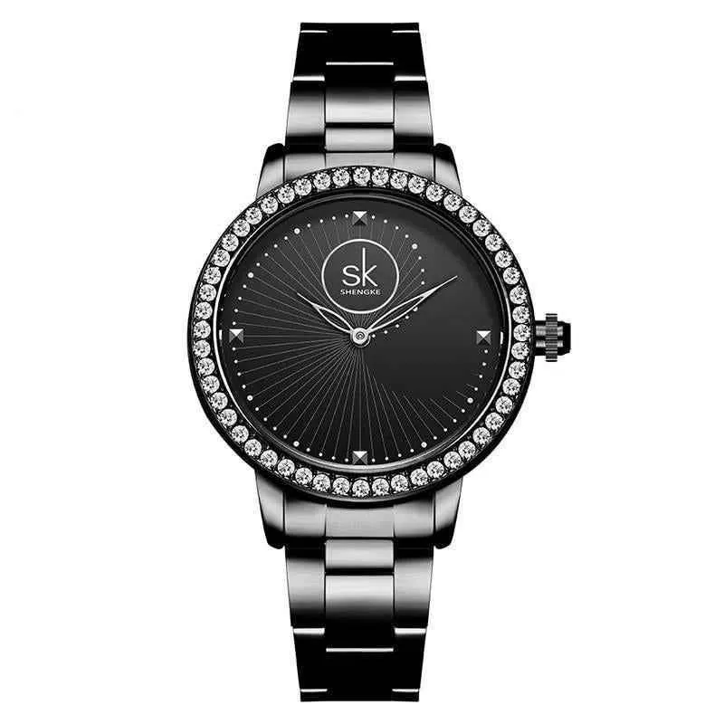 Women's Simple Watches Luxury Diamond Quartz K0111