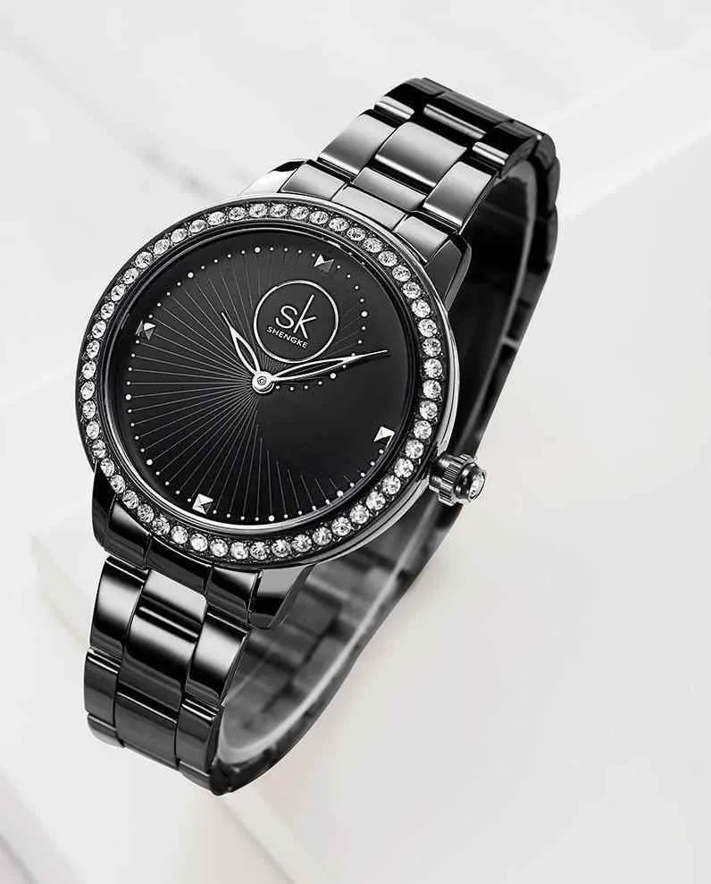 Women's Simple Watches Luxury Diamond Quartz K0111