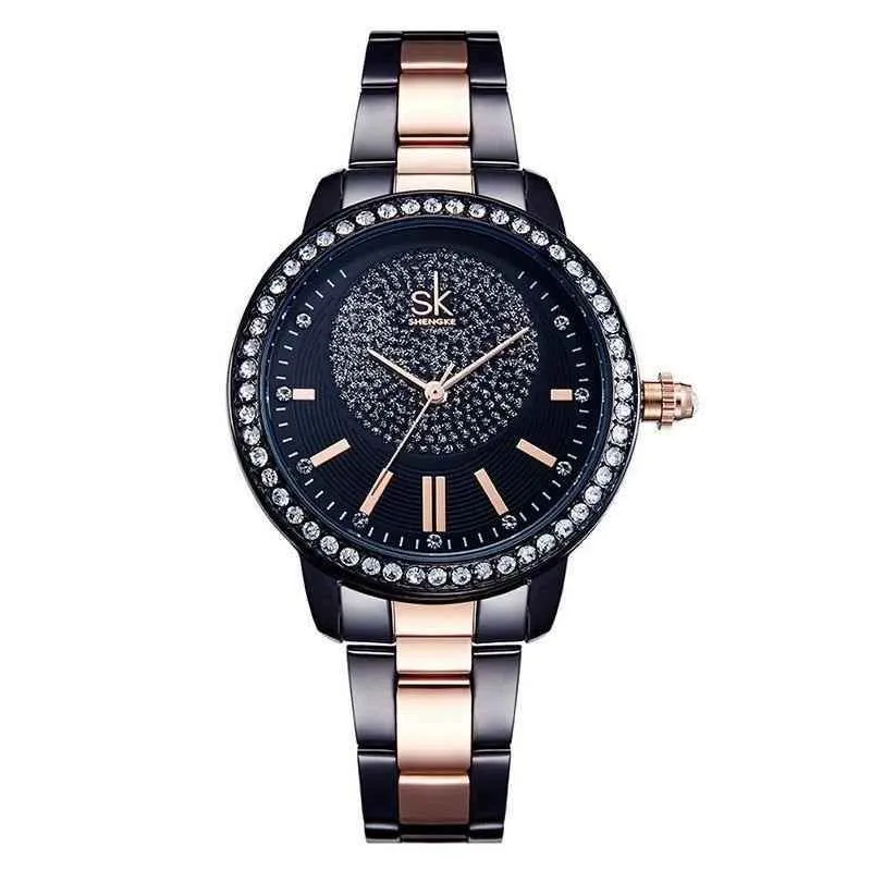 Women's Simple Watches Luxury Diamond Quartz K0111