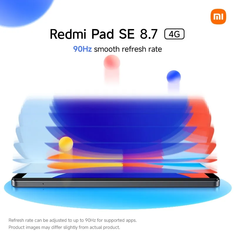 Xiaomi Redmi Pad SE 8.7" Tablet WiFi / 4G | 6GB RAM   128GB ROM | MediaTek Helio G85 | 8MP Camera | 6650mAh Battery