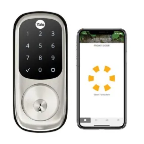 Yale Assure Lock Touchscreen, Wi-Fi and Bluetooth Smart Lock with Key Option