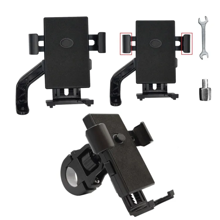 YY02 Bicycle Motorcycle Electric Vehicle Universal Mobile Phone Holder, Style: Car Handle Model