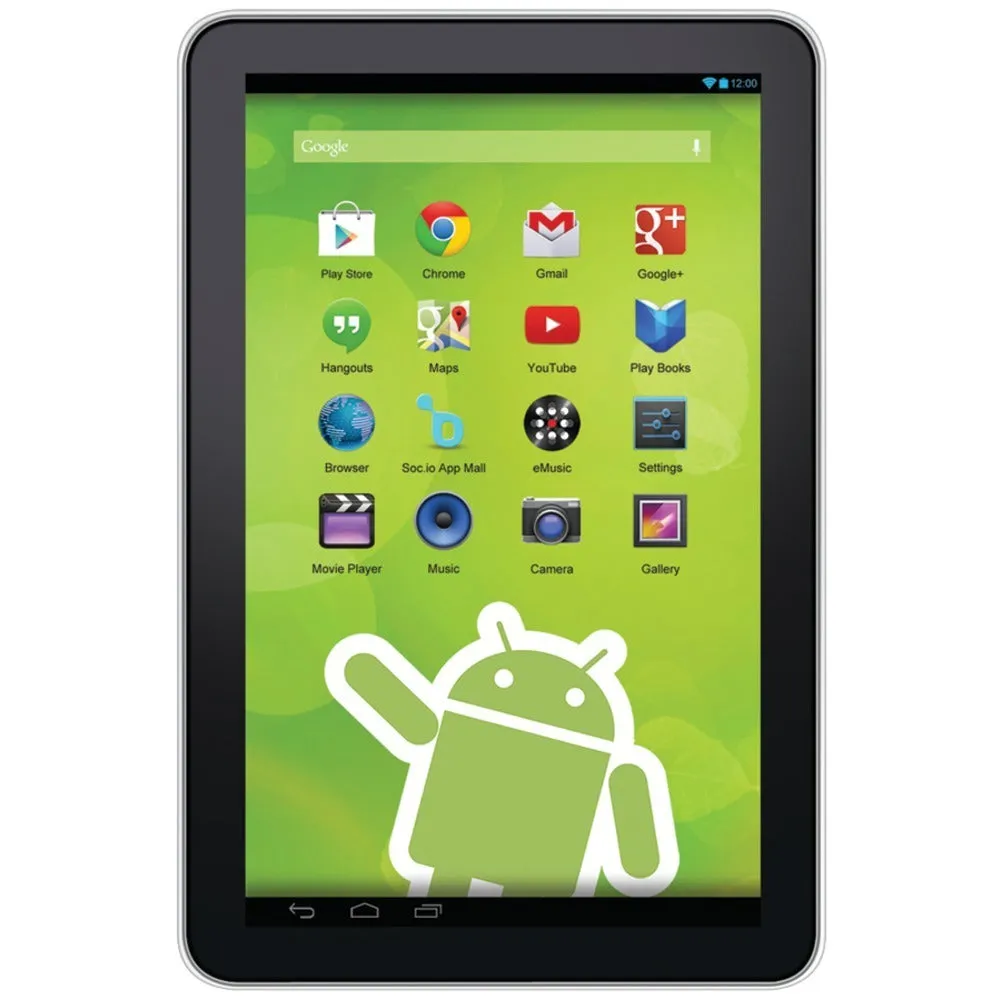 ZEKI TBQG1084B 10 Android(TM) 4.3 Quad-Core Google(R) Tablet